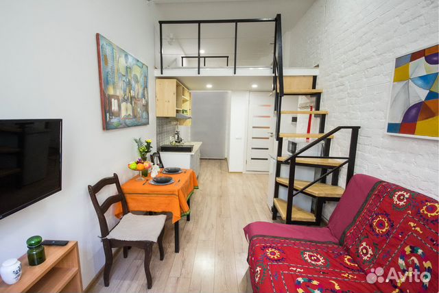

Квартира-студия, 26 м², 3 кровати