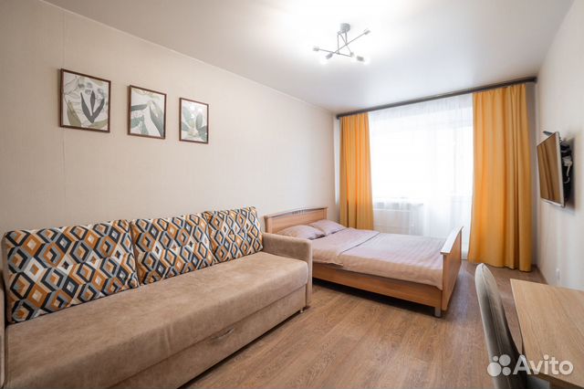 

1-к. квартира, 36 м², 2 кровати