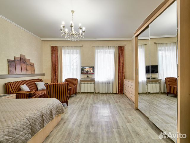 

1-к. квартира, 45 м², 3 кровати