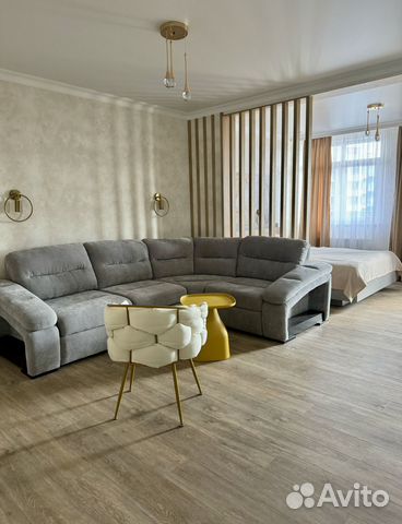 

Квартира-студия, 45 м², 2 кровати