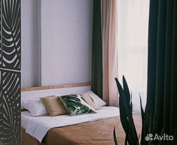 

Квартира-студия, 33 м², 2 кровати