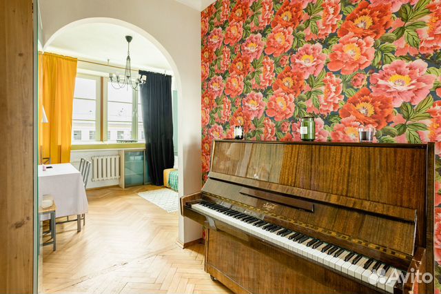 

1-к. квартира, 37 м², 2 кровати