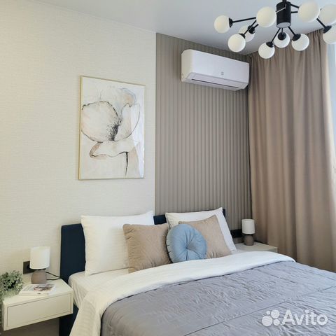 

1-к. квартира, 42 м², 3 кровати