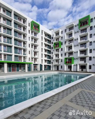 

1-к. квартира, 40 м², 2 кровати