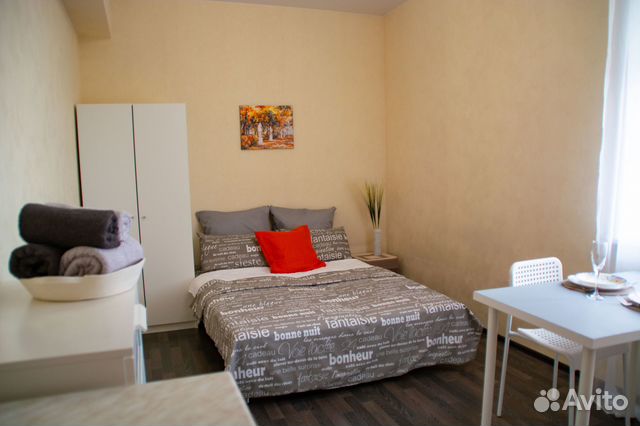 

Квартира-студия, 17 м², 1 кровать