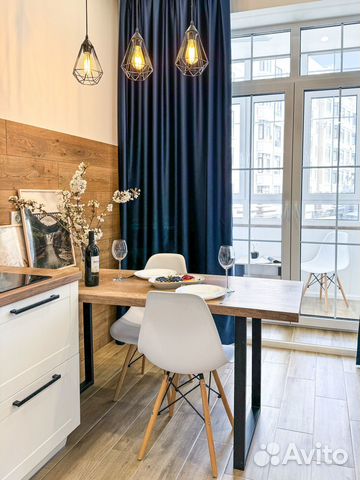 

Квартира-студия, 45 м², 2 кровати
