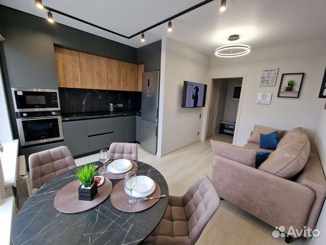 

1-к. квартира, 41 м², 2 кровати