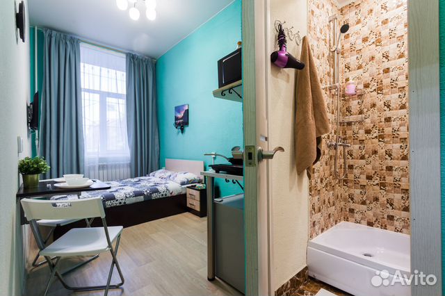 

Квартира-студия, 15 м², 1 кровать