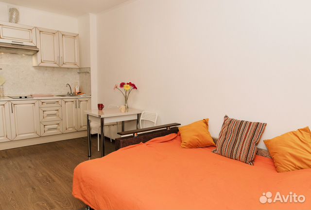 

Квартира-студия, 29 м², 2 кровати