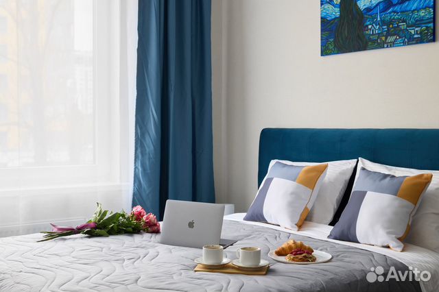 

1-к. квартира, 40 м², 2 кровати