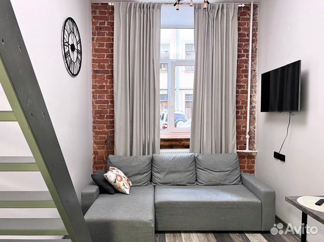 

Квартира-студия, 19 м², 2 кровати