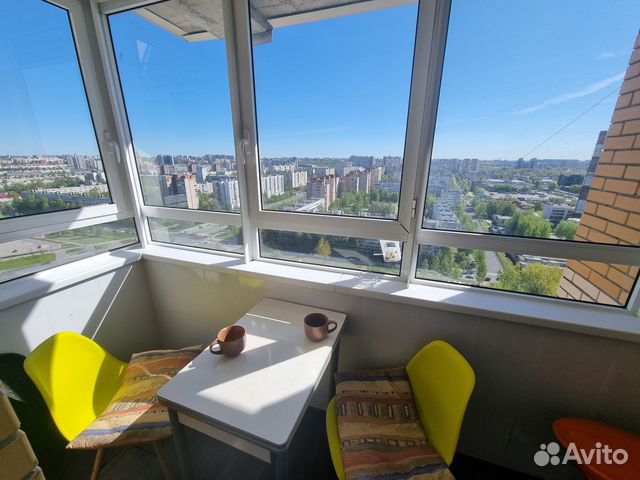 

1-к. квартира, 34 м², 2 кровати