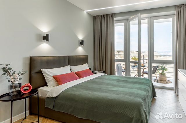 

Квартира-студия, 30 м², 2 кровати