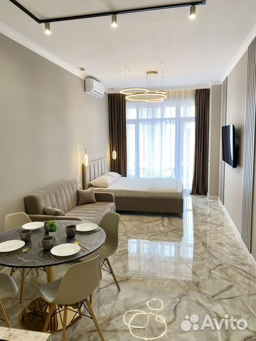 

Квартира-студия, 28 м², 2 кровати