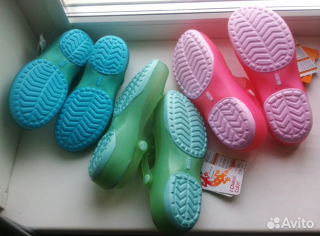 Балетки сандалии Сабо Crocs Хамелеон 35 - 38 р