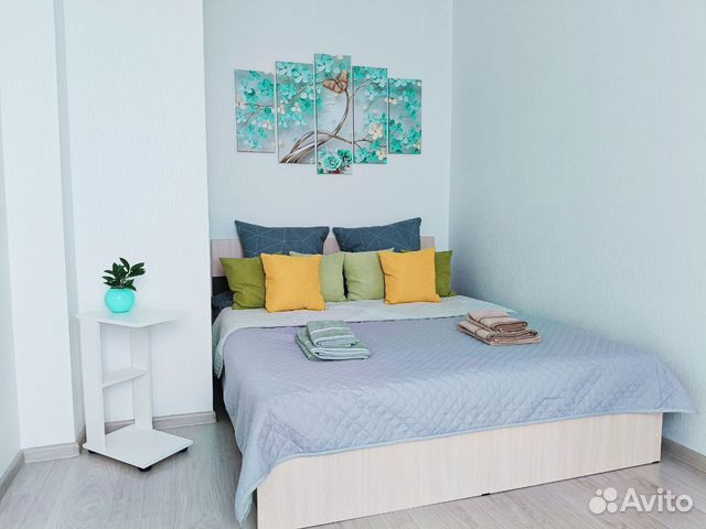 

1-к. квартира, 37 м², 2 кровати