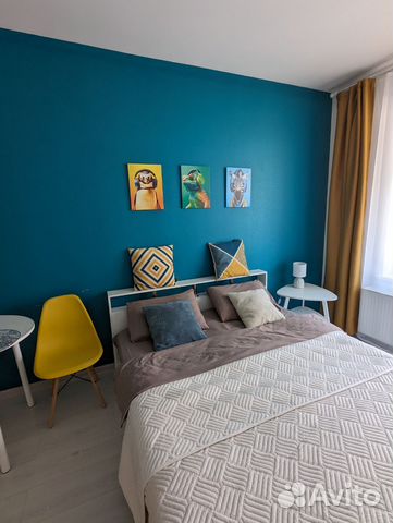 

Квартира-студия, 25 м², 1 кровать