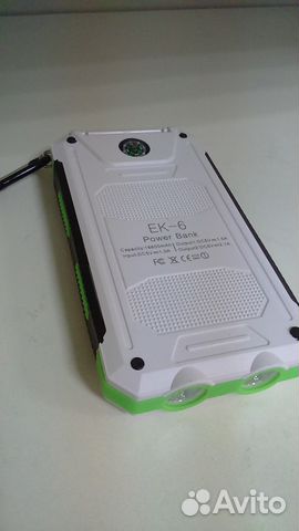 Внеш аккумулятор Solar power bank EK-6