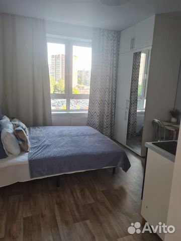 

Квартира-студия, 18 м², 2 кровати