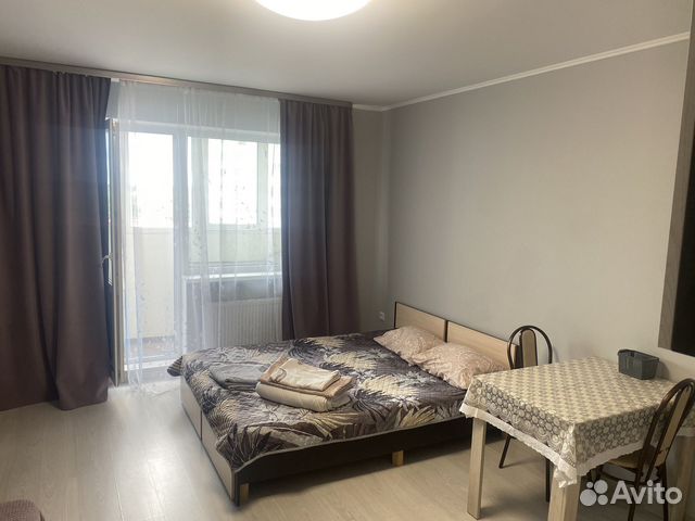 

Квартира-студия, 25 м², 2 кровати
