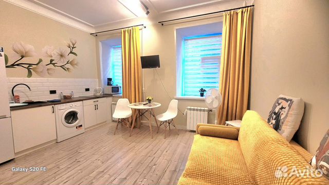 

Квартира-студия, 25 м², 2 кровати