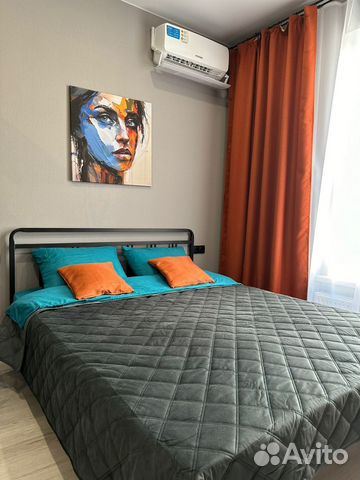 

1-к. квартира, 41 м², 3 кровати