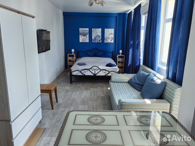

Квартира-студия, 34 м², 2 кровати