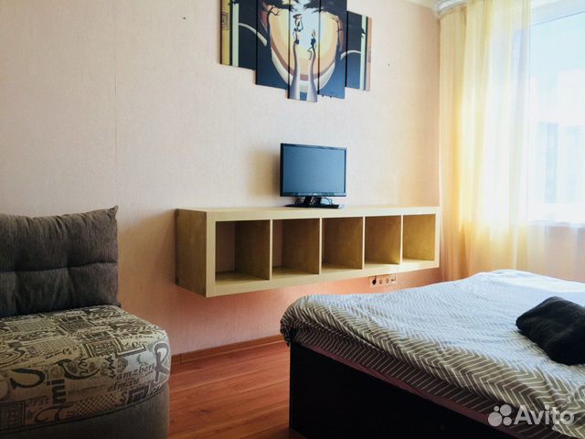 

1-к. квартира, 38 м², 2 кровати