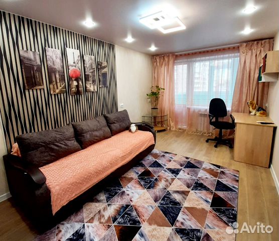 

1-к. квартира, 33 м², 2 кровати