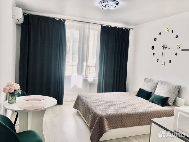 

Квартира-студия, 25 м², 1 кровать