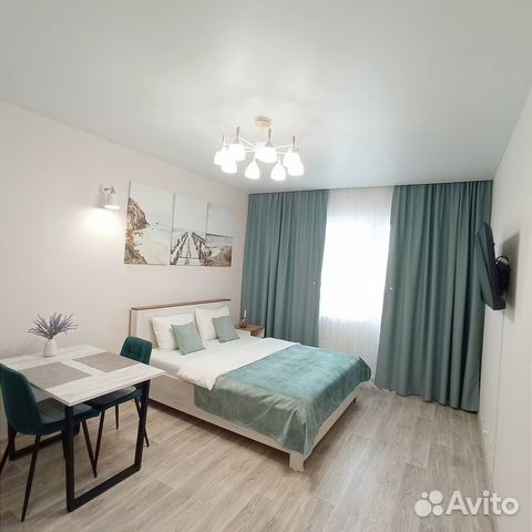 

Квартира-студия, 29 м², 1 кровать