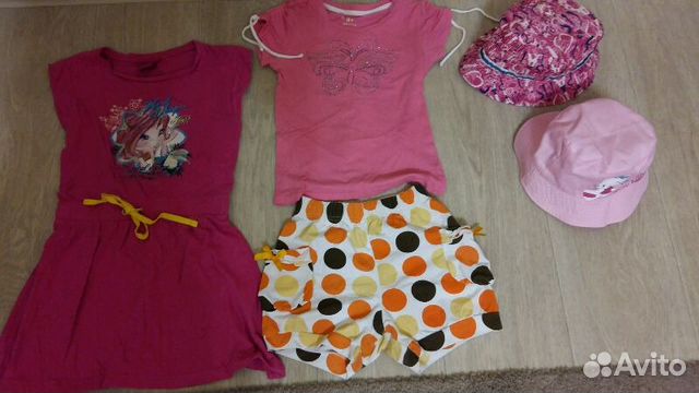 Пакет одежды на девочку 6-7лет Пакет одежды на девочку 6-7лет