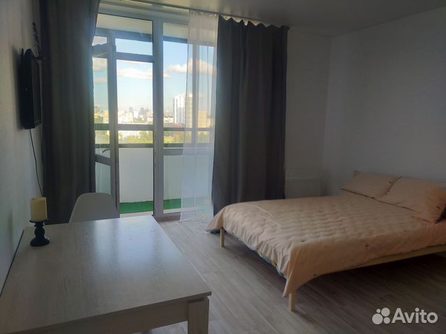 

Квартира-студия, 30 м², 1 кровать