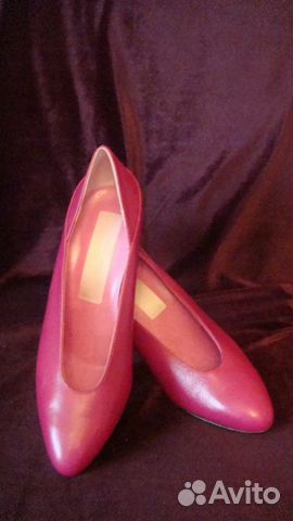 Туфли кожа, Франция-Италия, новые 35 разм оригинал