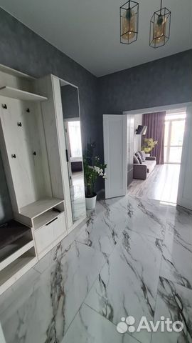 

1-к. квартира, 55 м², 2 кровати
