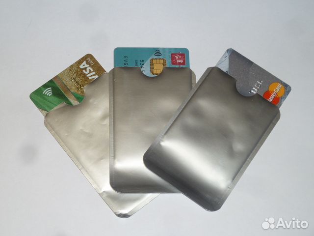 Экранирующий чехол для бесконтактных ключей и карт Экранирующий чехол для бесконтактных ключей и карт
