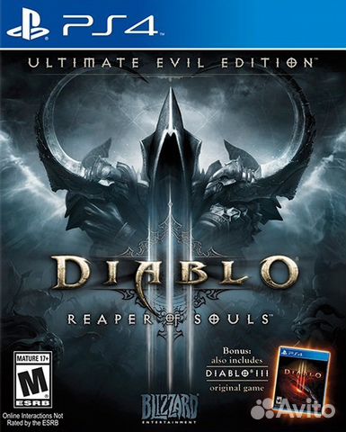Диск Diablo 3 Reaper of Souls (PS4) б. у