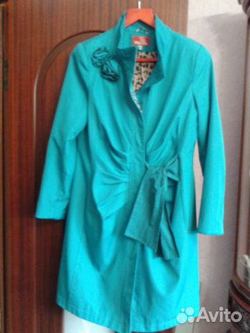 Бирюзовый плащ Бирюзовый плащ