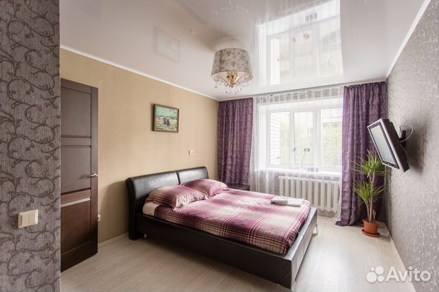 

1-к. квартира, 40 м², 2 кровати