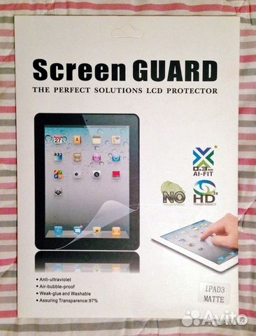 Защитная пленка для iPad mini и iPad 3