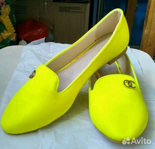 Новые яркие балетки