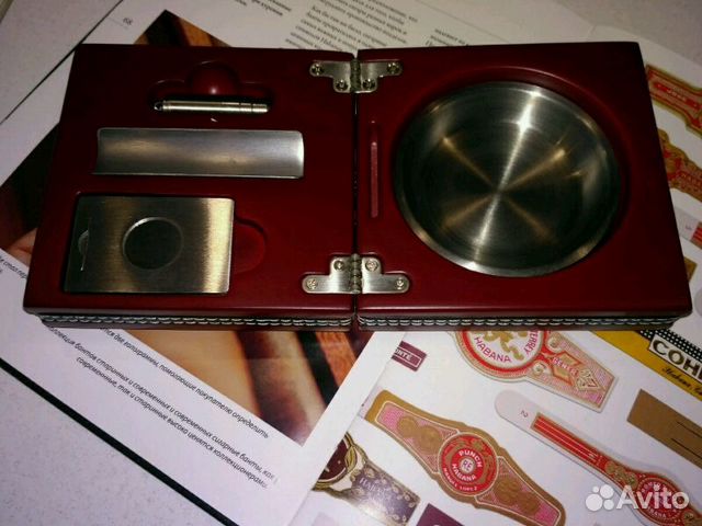 Пепельница сигарная с набором