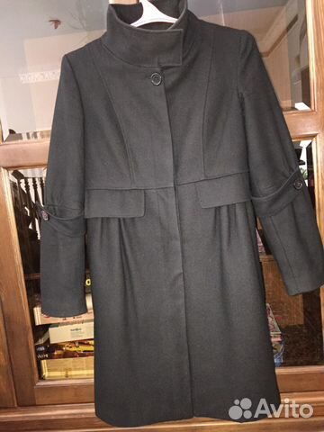 Пальто демисезонное кашемировое в отличном состоян