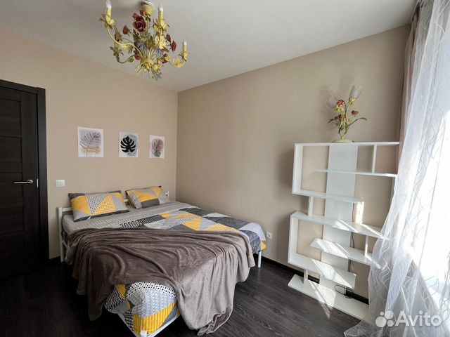 

1-к. квартира, 34 м², 2 кровати