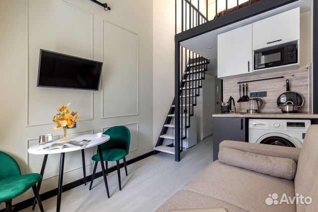 

Квартира-студия, 20 м², 2 кровати