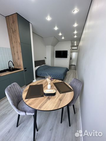 

Квартира-студия, 28 м², 1 кровать