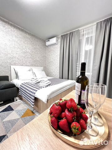 

Квартира-студия, 27 м², 2 кровати