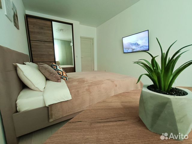 

1-к. квартира, 42 м², 2 кровати