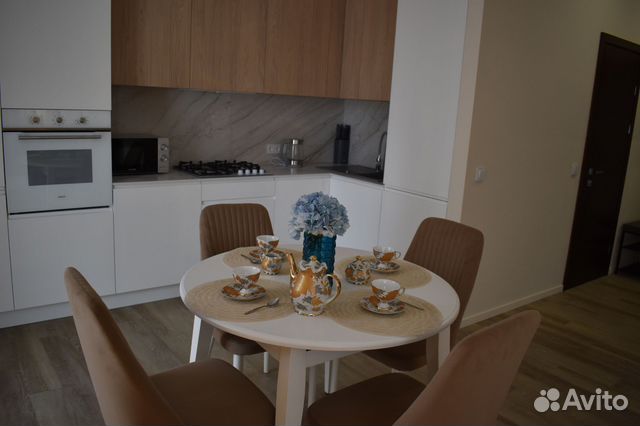 

1-к. квартира, 54 м², 2 кровати