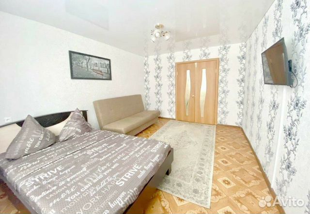

1-к. квартира, 37 м², 2 кровати